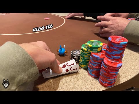 Getting Crushed in $2/$5!! The reality of Poker... | Poker Vlog #118