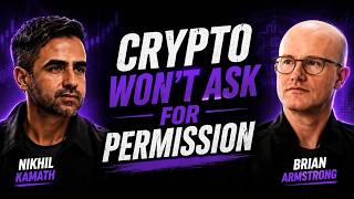 Coinbase CEO on Why The Rich Keep Getting Richer 💰 Nikhil Kamath Podcast #crypto #bitcoin