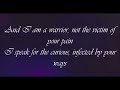Evans Blue - Warrior lyrics