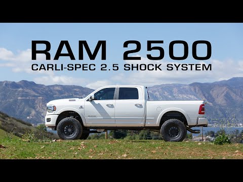 Ram 2500 Carli-SPEC 2.5\" Shocks and Adjustable Rear Track Bar Prototype