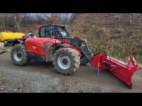 Radlice na sníh pro čelní nakladač - hydraulická - Bystroň