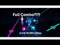 Godspeed Beat Saber Ranked 12 6 Full Combo Slower Song 93 06 SS 549 PP