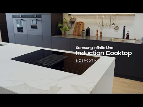 Samsung Built in kitchen Appliances Infinite line   Hob with integrated extractor