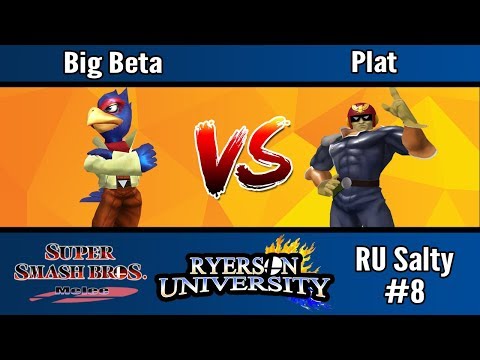 RU-Salty Summer 2018 #8 - Big-Beta (Falco) vs Plat (Captain Falcon) - Winners Round 2