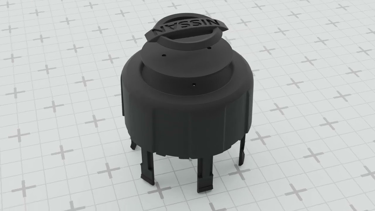 Nissan 40342VC310 Hub Center Cap 3D Print Model