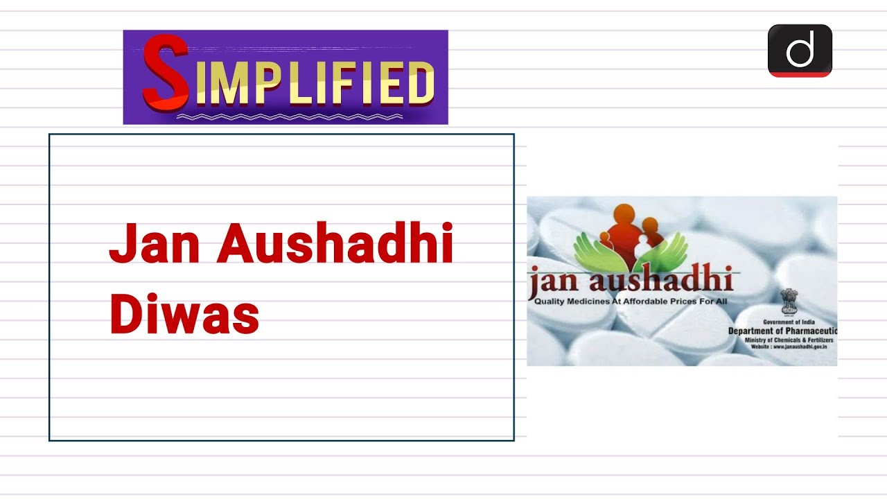 Watch video Jan Aushadhi Diwas : Simplified Now Jan Aushadhi Diwas : Simplified