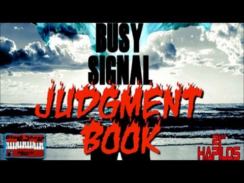 Busy Signal - Judgment Book - Oct 2012