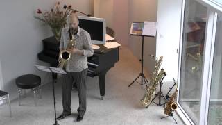 Melodies for saxophone - Philip Glass
