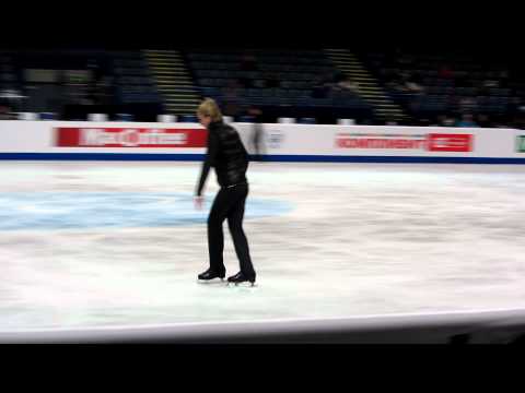EC Sheffield 28.01.2012 practice4 Plushenko
