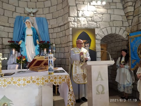 Charbel TV-Transmisja Mszy Świętej, godz. 20.00-Florencja 04.06.2021