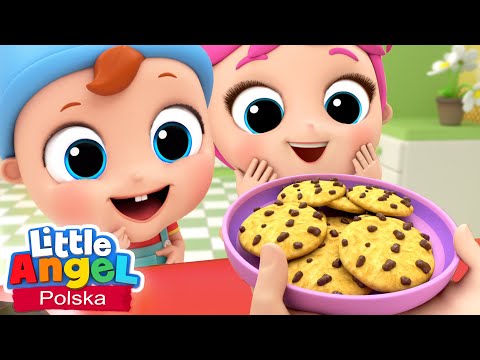 Mały Jasiu próbuje nowego jedzenia | Little Angel Polska - Piosenki dla dzieci