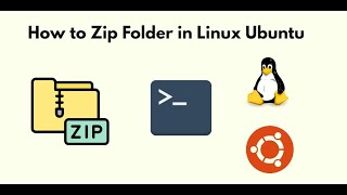 Zip Folder Linux Ubuntu | Linux Ubuntu Command Line | Terminal
