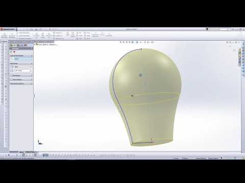 How to model a Light Bulb in SolidWorks #technicalsupportcadcam