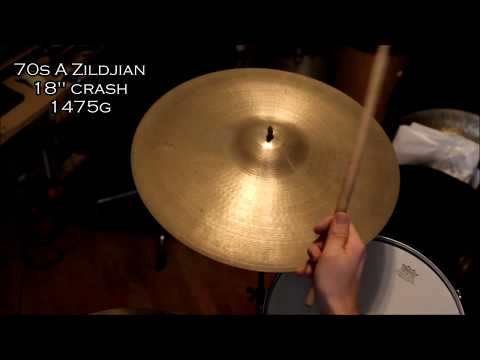 Zildjian Avedis Hollow Logo 1978 - 1982 - Crash 18' image 4