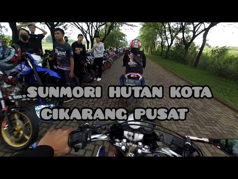 sunmori hutan kota cikarang pusat,rame parah || cbr in facebook cikarang