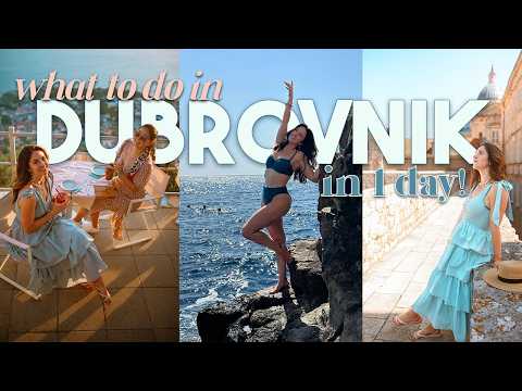 Dubrovnik Travel Vlog: BEST Things to Do (even if you only have 1 day!)
