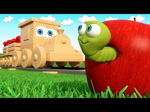 Wooden Train Jimmy and The Apple Garden