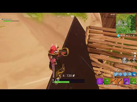 Interesting upside down Bouncer in Fortnite