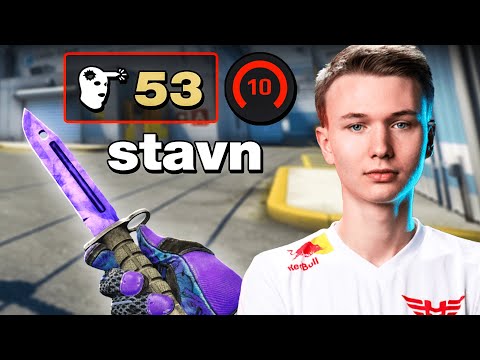 CSGO POV stavn INSANE 53 FRAGS?! vs FACEIT LVL 10 (NUKE)