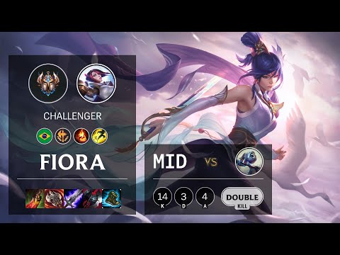 Fiora Mid vs Fizz - BR Challenger Patch 10.13