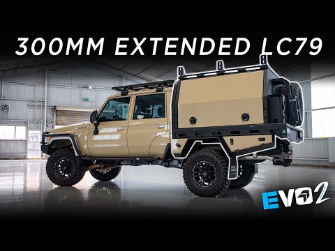 300mm Extended TOYOTA LANDCRUISER 79 series