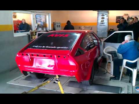 alfa romeo alfetta dragster greece on dyno