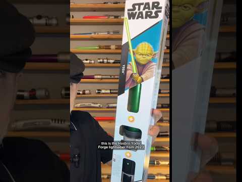 Yoda Forge Lightsaber Part 1... #lightsaber #toys #starwars #collector