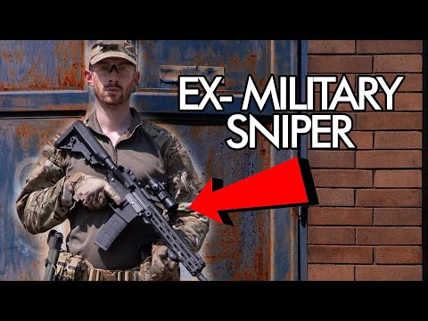 Airsoft Sniper Tries “Normal” Rifle - NOVRITSCH SSR4