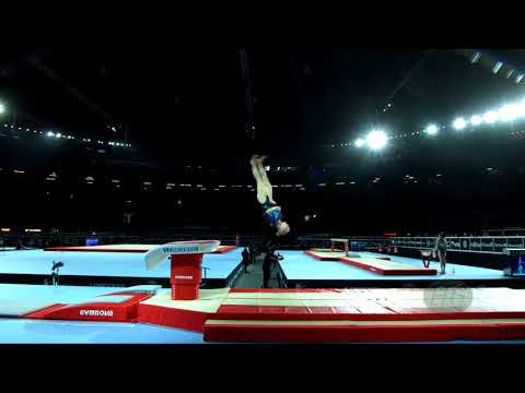 OSIPOVA Valeriia (UKR) - 2017 Artistic Worlds, Montréal (CAN) - Qualifications Vault 1