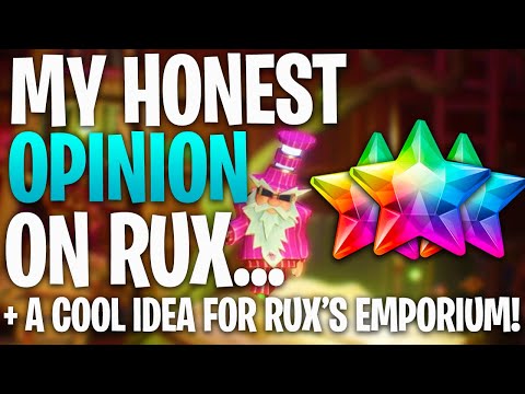 MY HONEST OPINION ON RUX + A COOL IDEA! Plants Vs Zombies - Battle For Neighborville