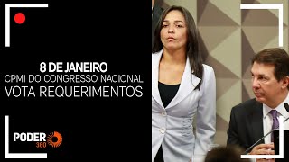 Ao vivo: CPI do 8 de Janeiro vota requerimentos