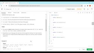 YouTube video '232. Implement Queue using Stacks | Leetcode | Stack | DSA'