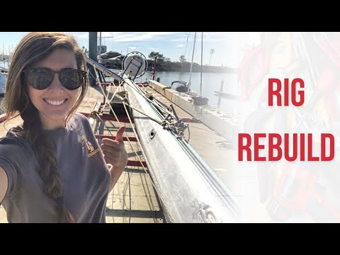 Fixing Avocet | Rebuilding our Mast