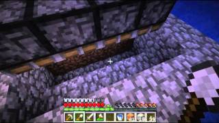 Minecraft - Cast Away Ep. 6 - House decorating, wheat farm building and enchanting.