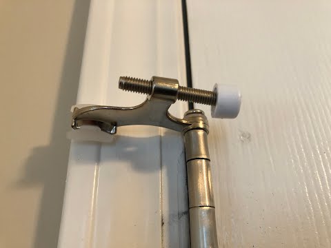 How To Install A Door Stop On Hinge Pin