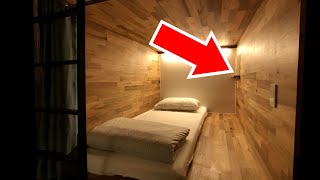 Kore'de Çatılı Uygun Fiyatlı Kapsül Otel😴🍱The Cube Hotel