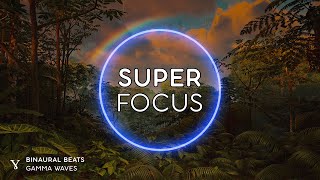 [ GAMMA WAVES ] 50Hz + 75Hz ⚡️ Binaural Beats to Increase Productivity and Focus