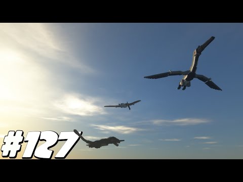 AVIARY 50% DONE? SORTING THE PTEROSAUR DNA  | MINECRAFT DINOSAURS |EP 127