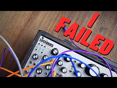 MY MODULAR MISTAKE - I failed at Eurorack, I'm not inspired.