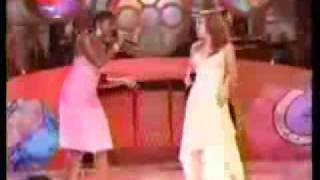 Kelly Clarkson  and Fantasia Barrino American Idol winners singing Jesus O What A Wonderful Child