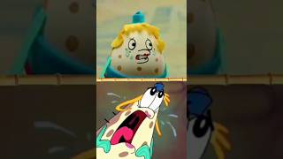 Bob Esponja consegue salvar o caracolzinho da senhora puff de cair da árvore?