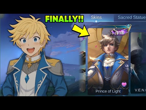 DYRROTH PRINCE OF LIGHT SKIN CONFIRMED!!! 🤯 MOONTON FINALLY REMEMBERED THIS SKIN🔥 - MLBB