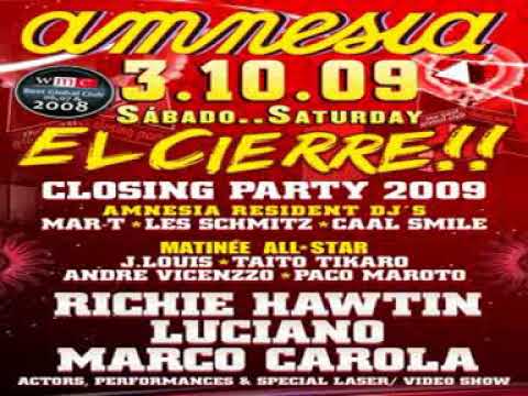 Amnesia closing party 2009 - Matinee Group