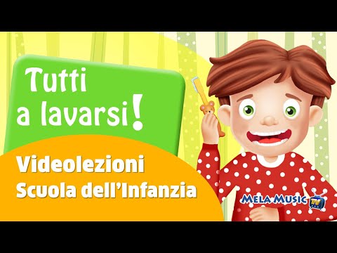 Tutti a lavarsi - videolezioni di igiene per i bimbi della scuola dell'infanzia @Mela_Educational