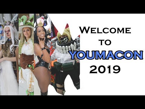 WELCOME TO YOUMACON 2019 COSPLAY MUSIC VIDEO DETROIT, MICHIGAN COMIC ANIME CON, TRUE DAMAGE