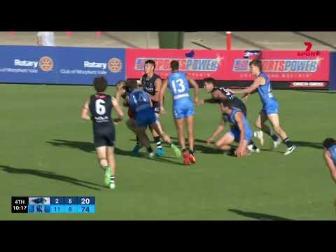 Rd 2 Hostplus SANFL Snapshot - South's Jake Arundell goals around his body