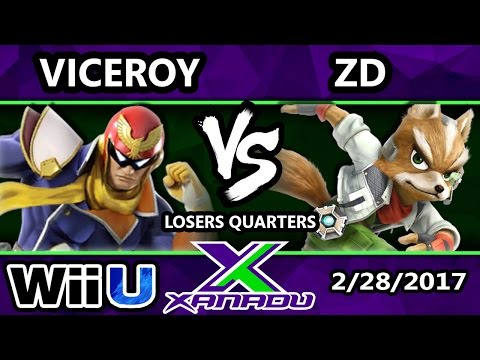 S@X 191 - Viceroy (Rosalina, Captain Falcon) Vs. InC | ZD (Fox) - SSB4 Losers Quarters - Smash 4
