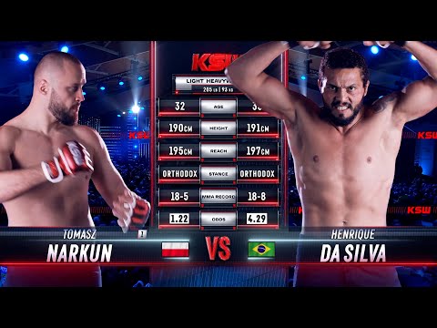 Henrique da Silva vs Tomasz Narkun full fight
