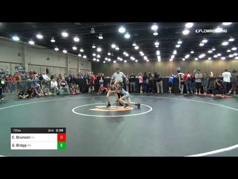 72 Lbs Rr Rnd 5 Elizabeth Brunson Team Nevada Vs Gigi Bragg Team Minnesota