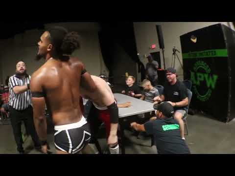 Caine Carter v Alec Bullsdale (APW Cruiserweight Title Match)